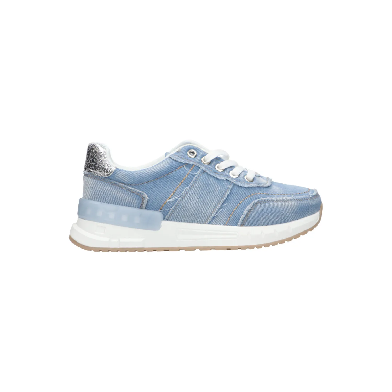 Lage Sneakers^Selected By La.ra Lage sneaker Blauw