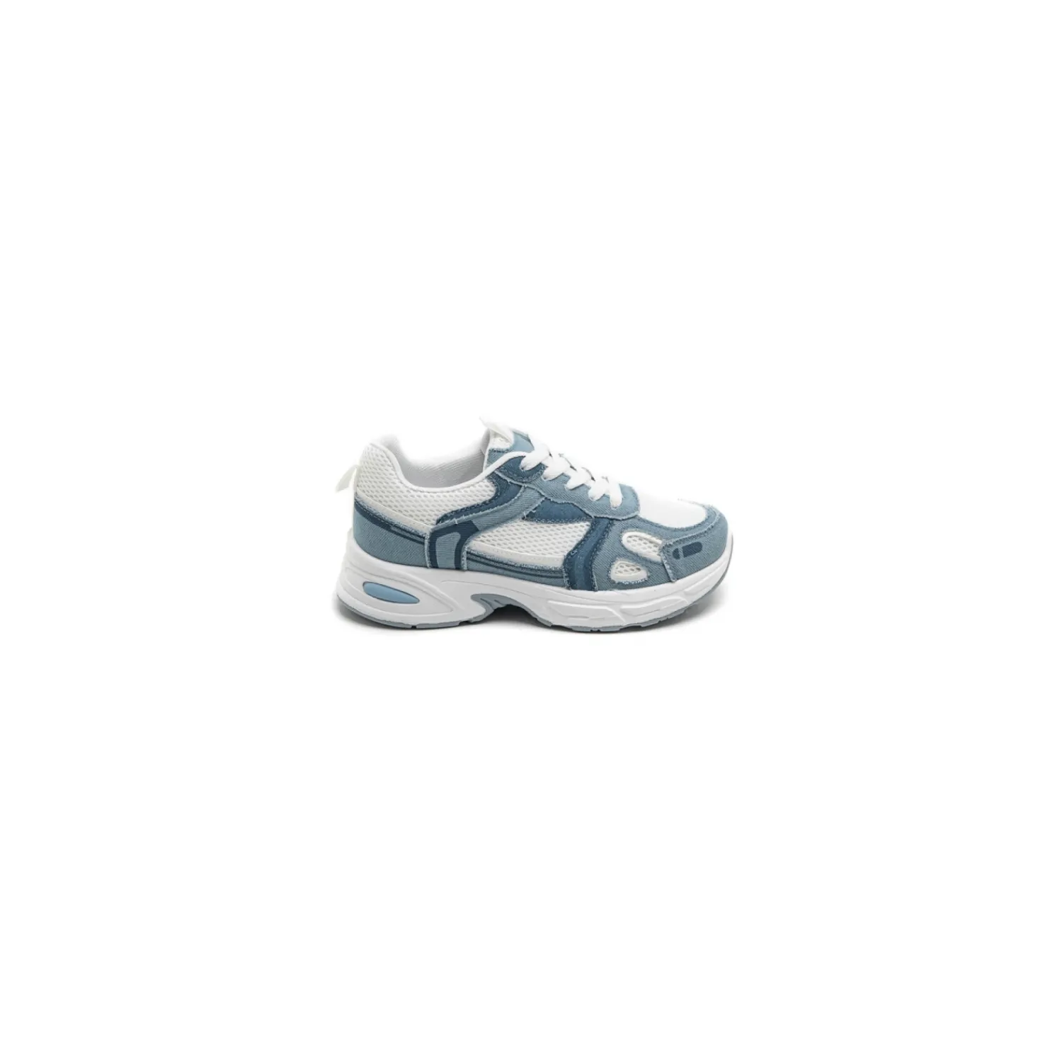 Lage Sneakers^Selected By La.ra Lage sneaker Blauw