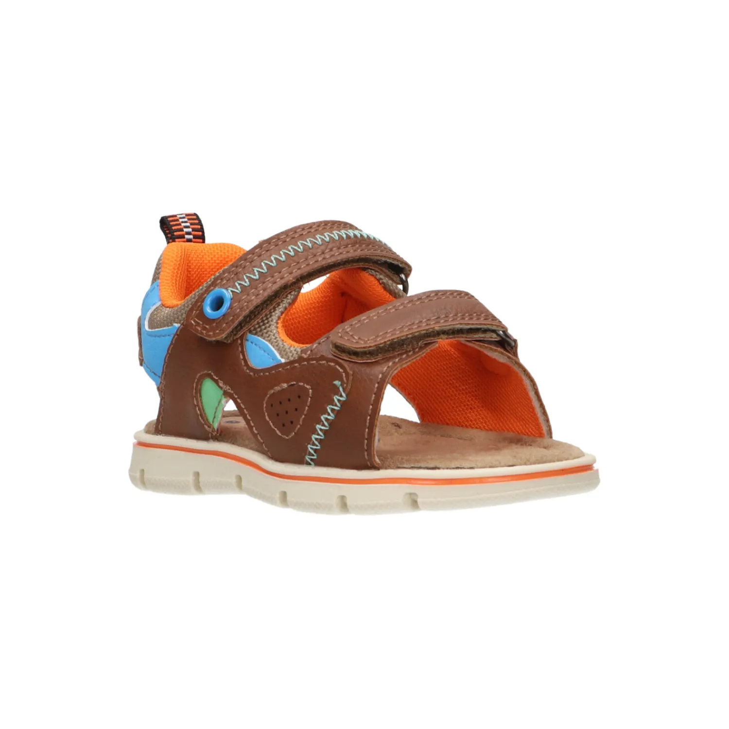 Sandalen^Plakton Sj Safety Jogger Sandaal Bruin