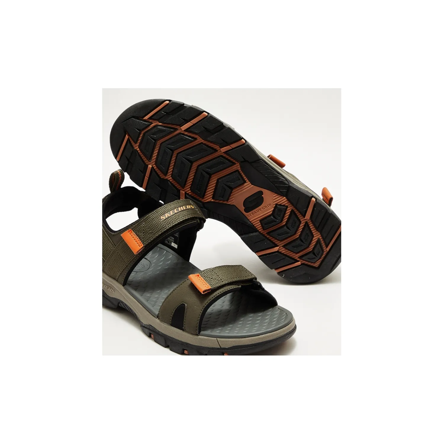 Sandalen | Comfortschoenen^Norway Originals Skechers Comfortschoen Kaki