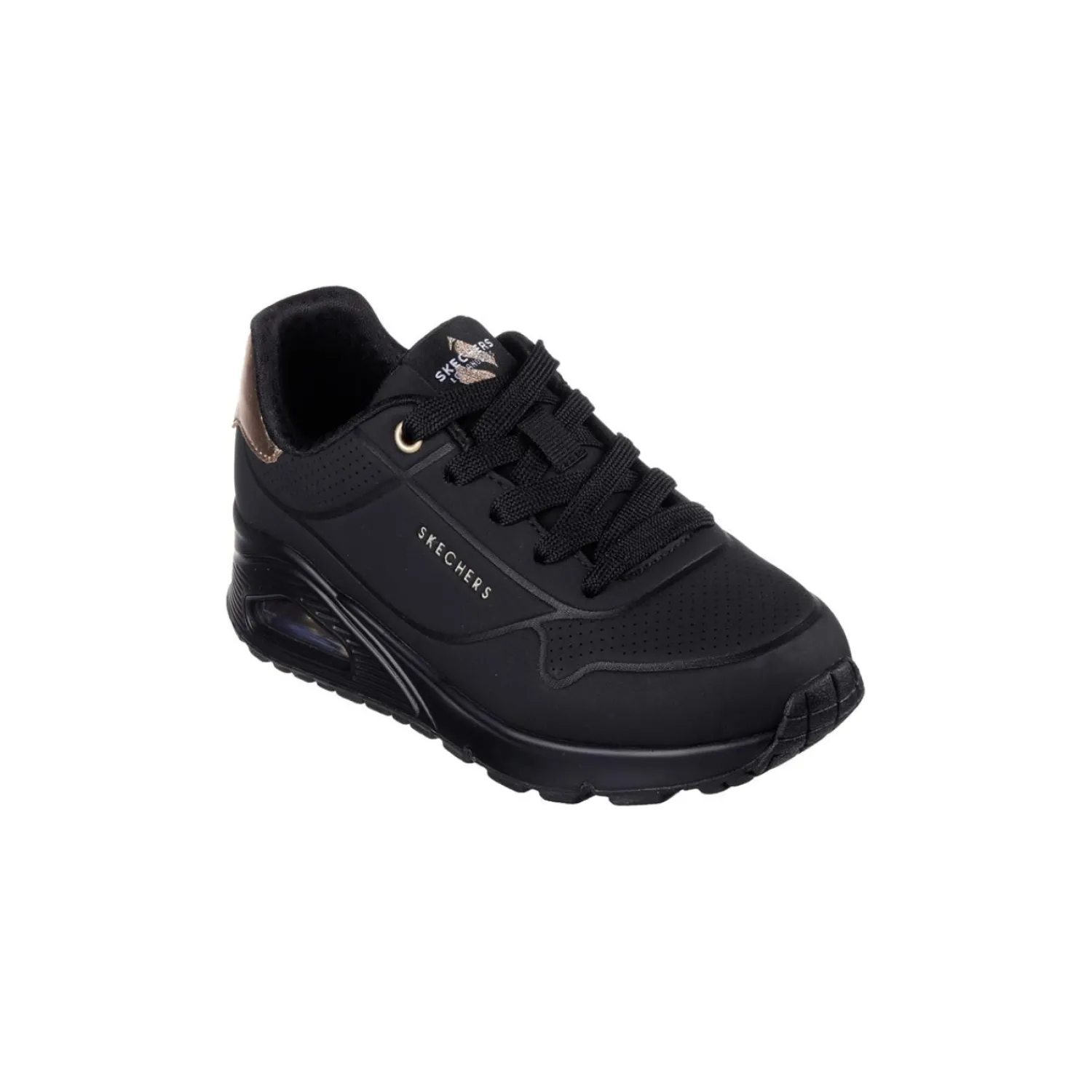 Lage Sneakers^Cks Skechers Lage sneaker Zwart