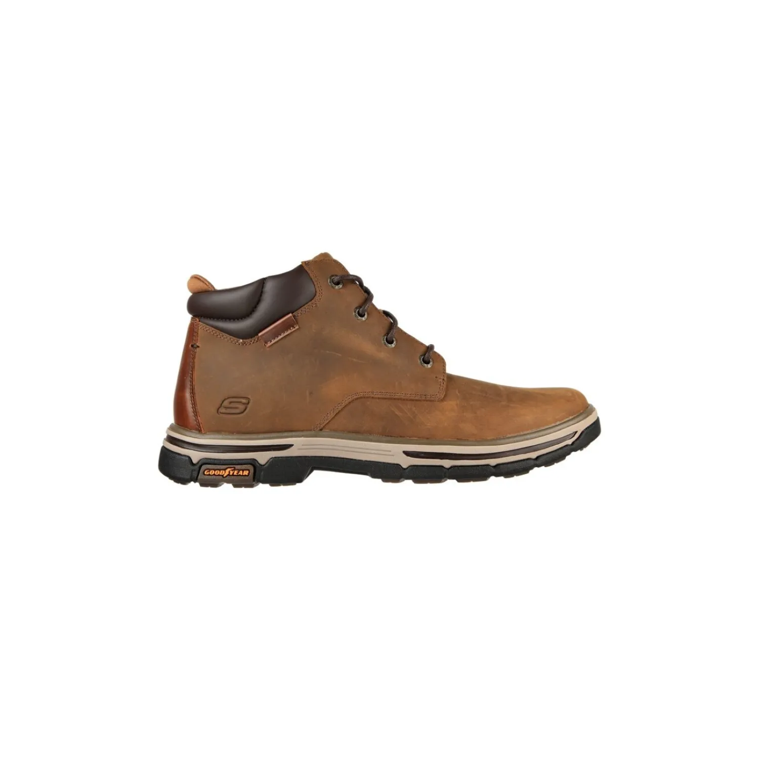 Comfortschoenen | Veterbottines^Gabor Skechers Veterbottine Bruin