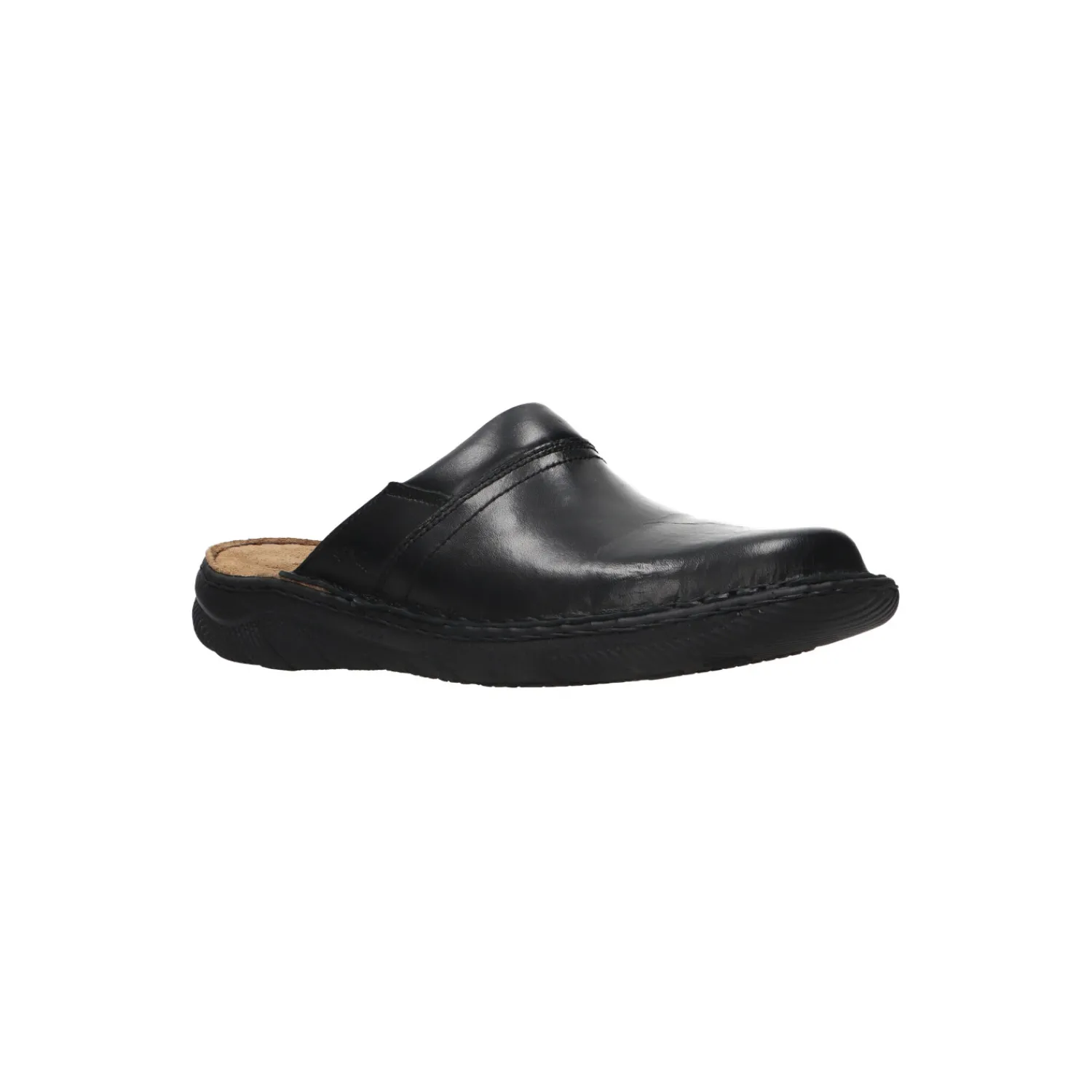 Pantoffels^Comfort Softwalk Pantoffel Zwart