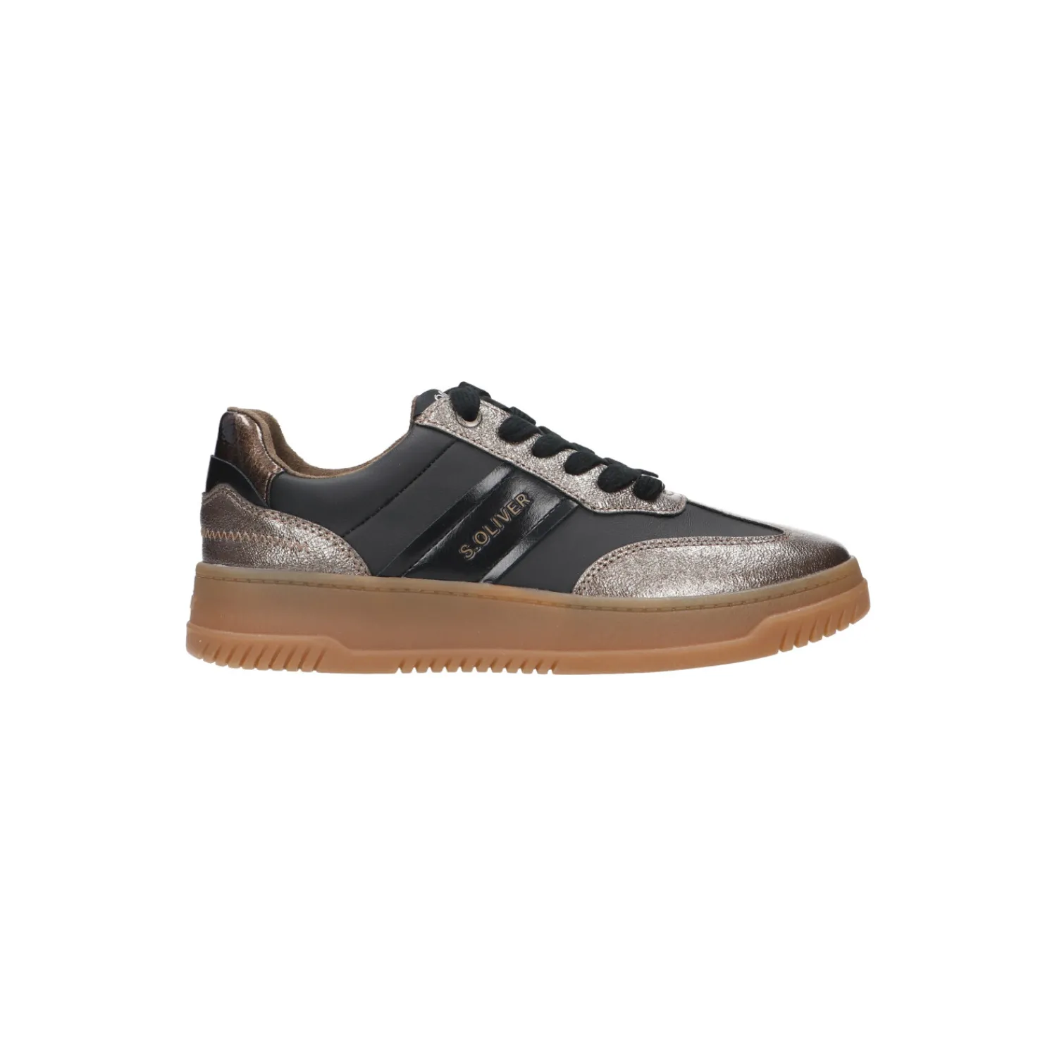 Lage Sneakers^S.oliver Lage sneaker Zwart