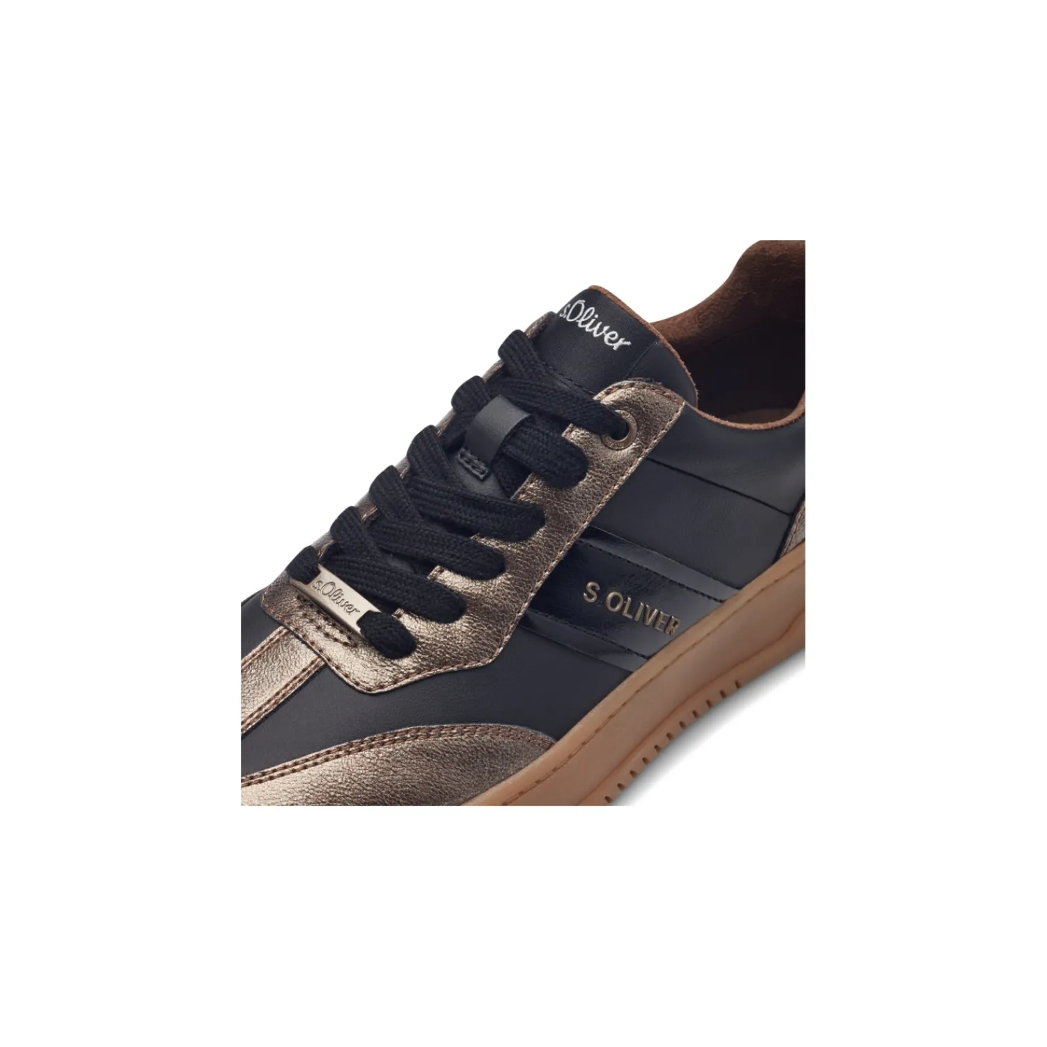 Lage Sneakers^S.oliver Lage sneaker Zwart