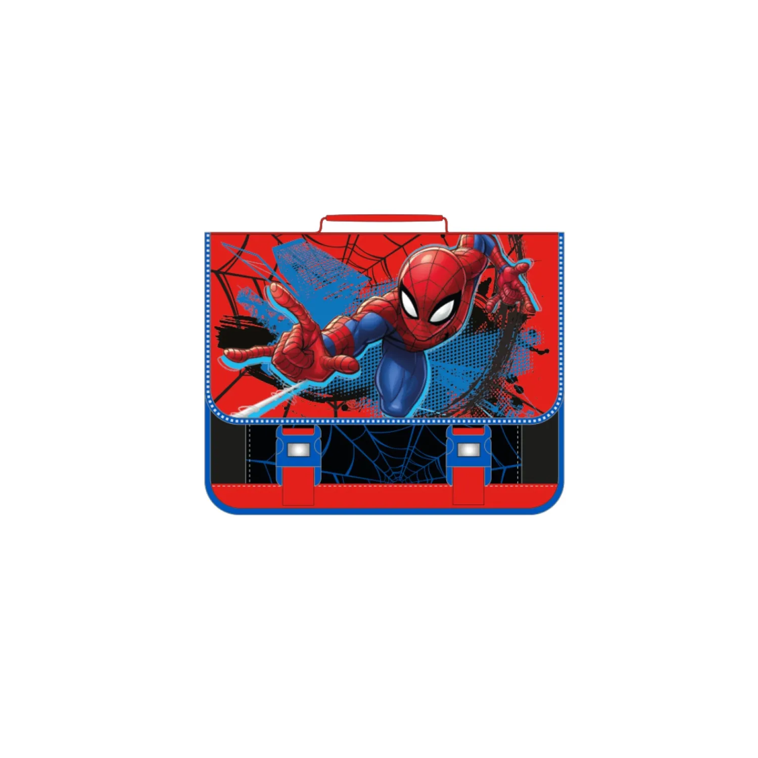 Boekentassen | Boekentassen^Caramel & Cie Spiderman Boekentas Blauw