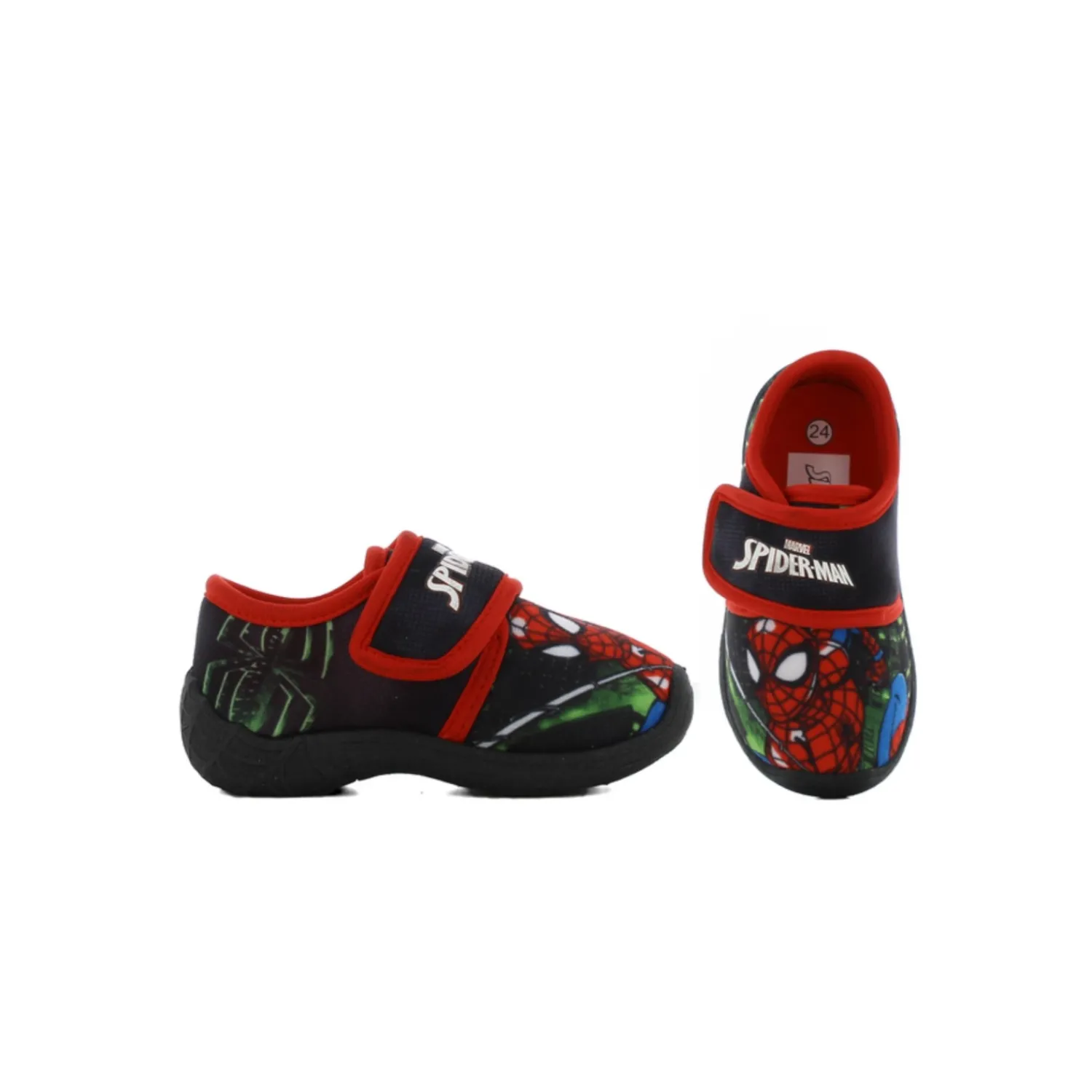 Pantoffels^Arthur's Choice Spiderman Pantoffel Zwart