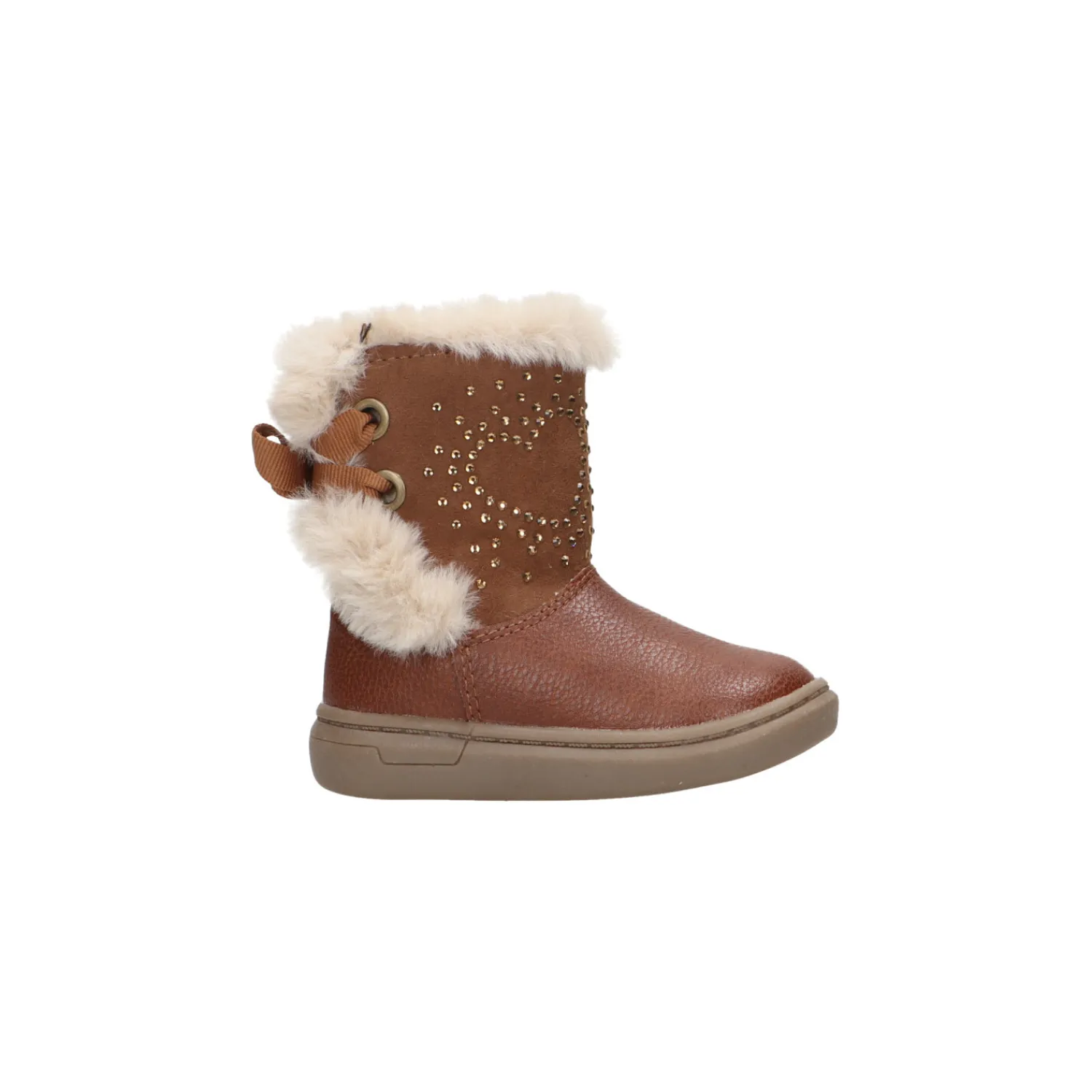 Boots / Enkellaarzen^Michael Kors Kids Sprox Boots / enkellaars Cognac