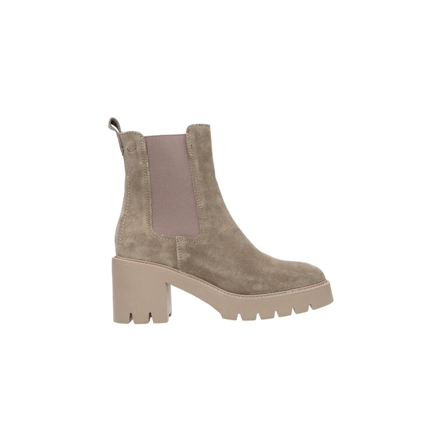 Boots / Enkellaarzen^Esprit Tamaris Boots / enkellaars Taupe