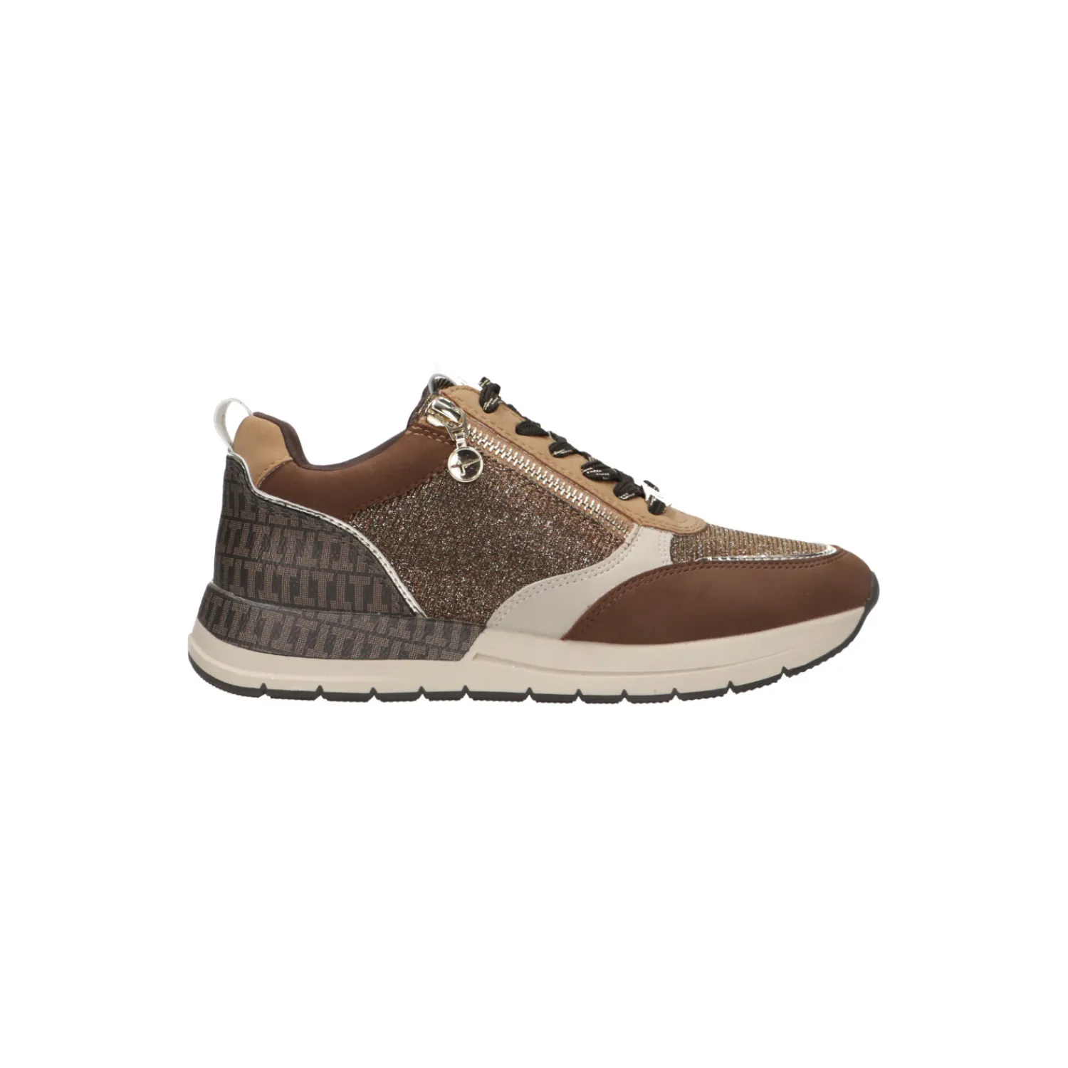 Lage Sneakers^Tamaris Lage sneaker Camel