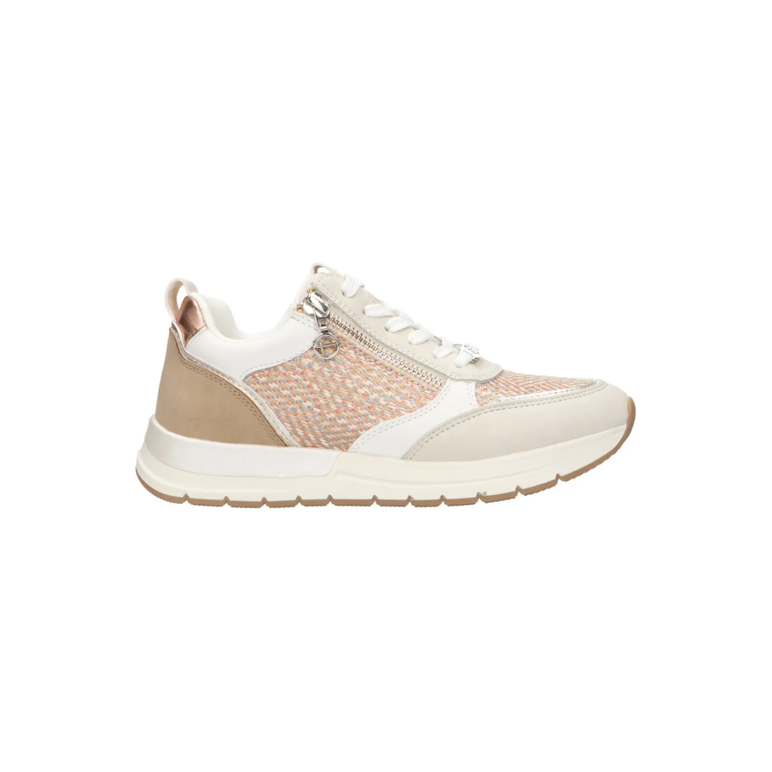 Lage Sneakers^Tamaris Lage sneaker Taupe