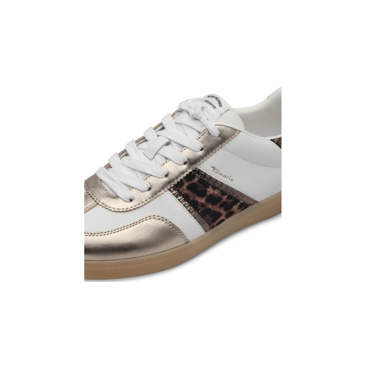 Lage Sneakers^Tamaris Lage sneaker Wit