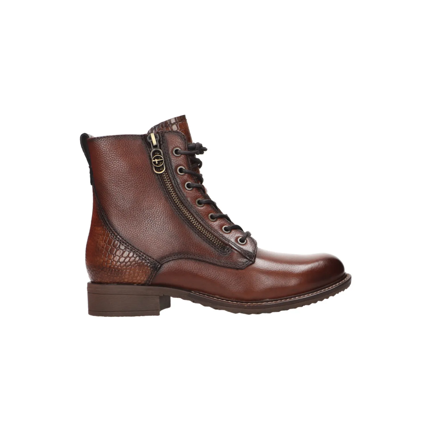 Veterbottines^Mustang Tamaris Veterbottine Cognac