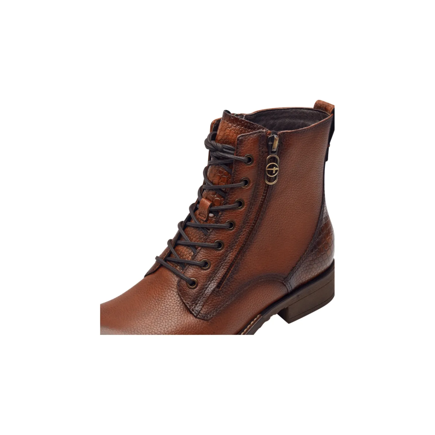 Veterbottines^Mustang Tamaris Veterbottine Cognac