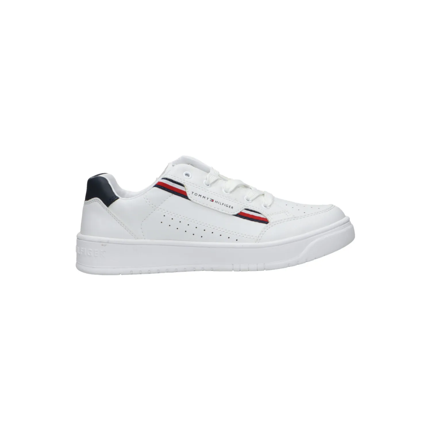 Lage Sneakers^Cks Tommy Hilfiger Lage sneaker Wit