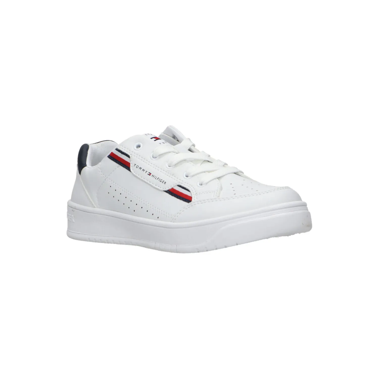 Lage Sneakers^Cks Tommy Hilfiger Lage sneaker Wit