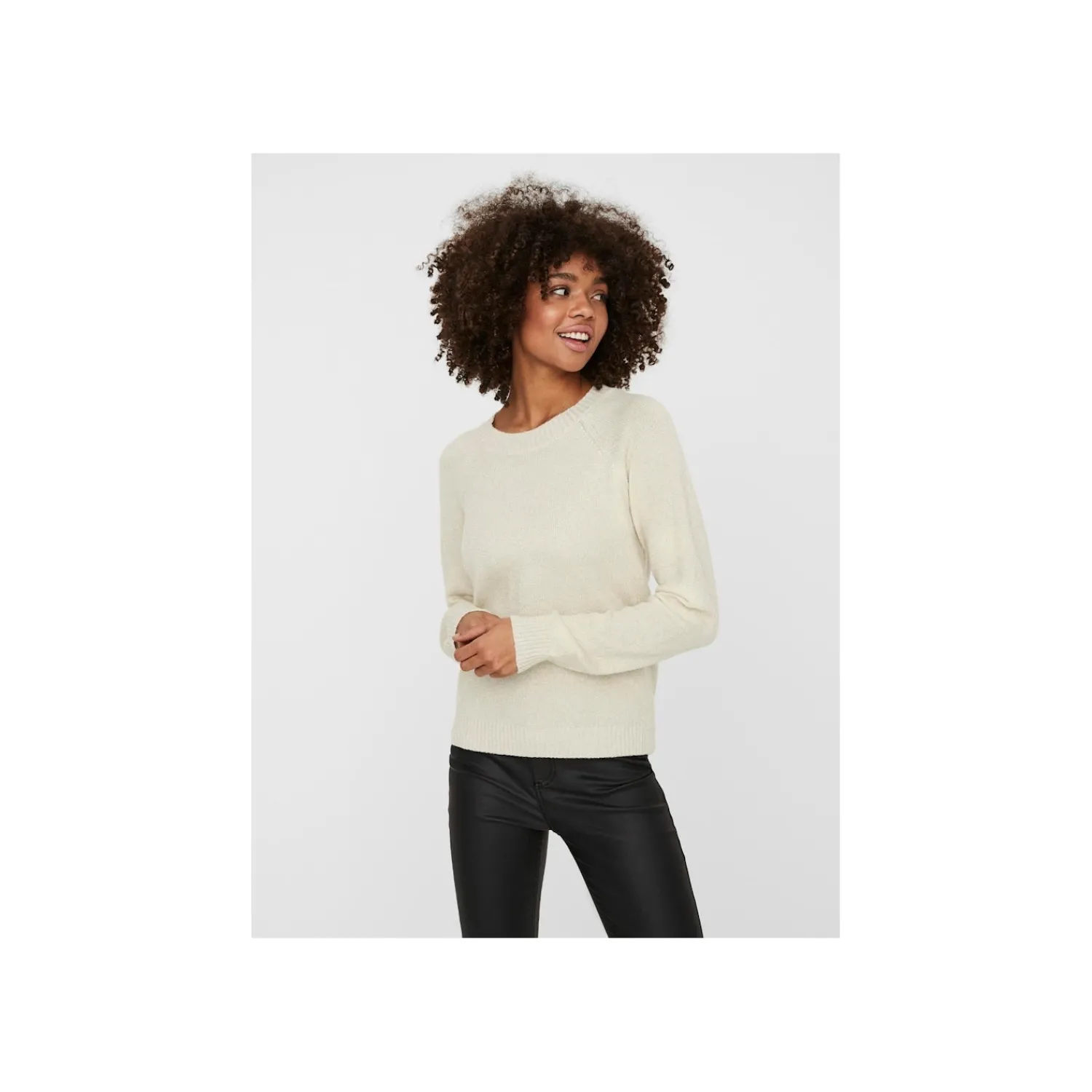 Truien^Selected By La.ra Vero Moda Trui Beige